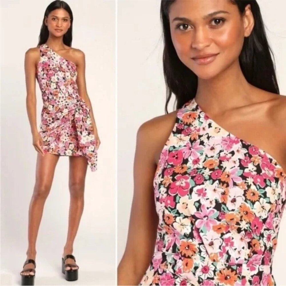 Lulu's Pink Mini Dress